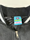 GOCB Crazybomb Varsity Bomber Jacket – Black, Size (S)
