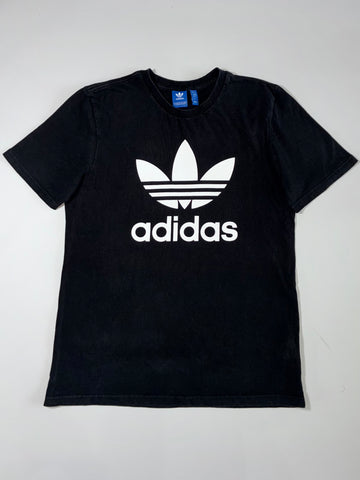 Adidas Originals Trefoil Logo T-Shirt – Black, Size (L)