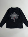 EDENGPAULO Graphic Print Long Sleeve Tee (L)