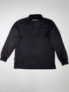 Kappa Italia 67 Long Sleeve Polo – Black, Size(M)