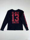 BLKSMITH Supply Co Spellout Long Sleeve Tee (M)