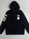 Adidas Originals Trefoil Zip-Up Hoodie(XL)