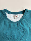Roots Canada Embroidered Logo Crewneck Sweatshirt  (M)