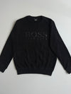 BOSS Hugo Boss Embossed Logo Sweatshirt  Black(M)