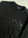 BOSS Hugo Boss Embossed Logo Sweatshirt  Black(M)