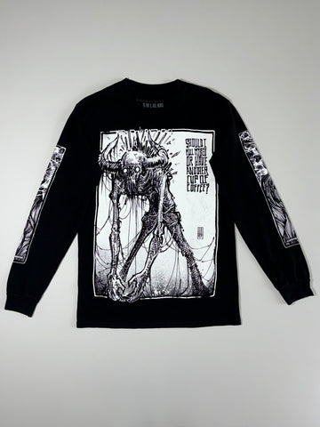 Godmachine “Should I Kill Myself” Graphic Long Sleeve - Black (XS)