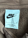 Nike Swoosh Taped Sleeve Hoodie Brown (M)