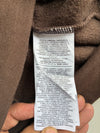 Nike Swoosh Taped Sleeve Hoodie Brown (M)