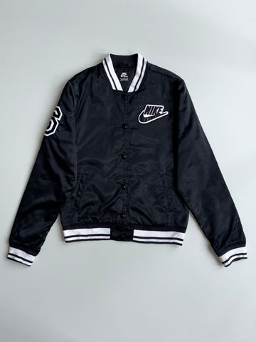 Nike Sportswear Satin Varsity Bomber Jacket (S)