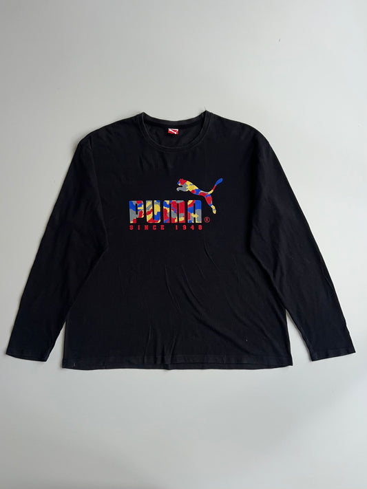 Puma “Since 1948” Camo Logo Long Sleeve Tee (2xL)