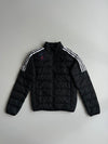 Adidas 3-Stripe Puffer Jacket — Black(S)