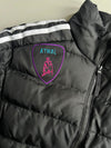 Adidas 3-Stripe Puffer Jacket — Black(S)