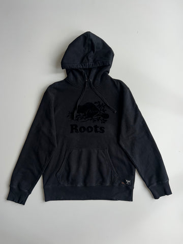 Roots Beaver Logo Hoodie(L)
