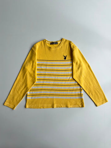 Playboy Striped Bunny Logo Thermal (M)