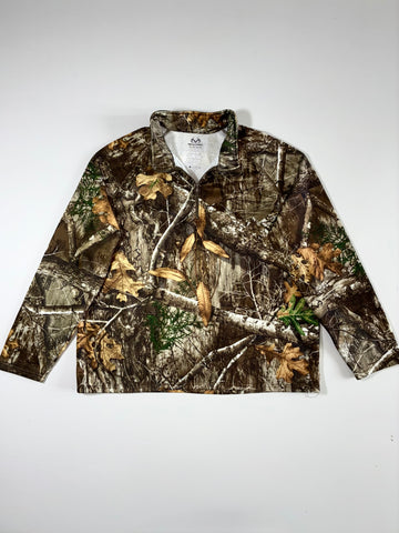 Realtree Edge Camo Quarter-Zip Fleece Pullover (Xl/2XL)