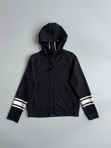 Adidas Tonal Logo Full-Zip Hoodie (S)