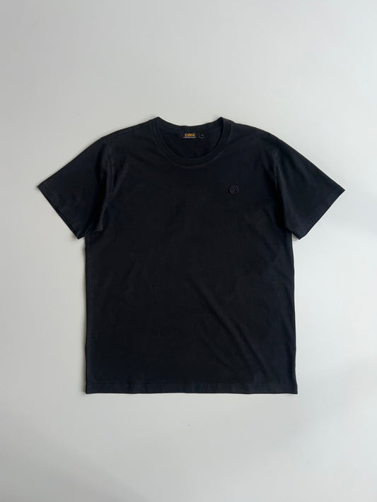 Evisu Black Logo T-Shirt (L)