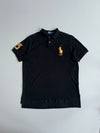 Polo Ralph Lauren Big Pony Gold Logo Polo  Black (XL)