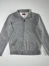 Kappa Embroidered Logo Zip-Up Sweatshirt - Grey(M)