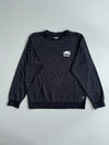Roots Canada Rain Stripe Beaver Logo Crewneck  (M)