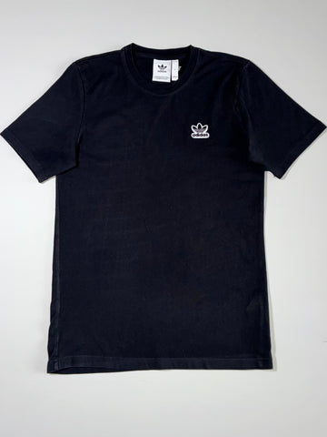 Adidas Trefoil Small Logo Tee - Black (S)