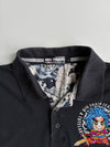 Big Train Osaka Embroidered Graphic Long Sleeve Polo (L)