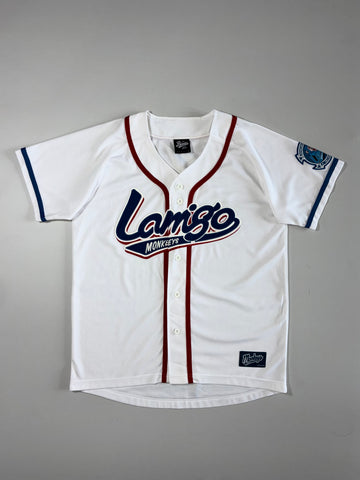 Lamigo Monkeys Taiwan Baseball Jersey White (L)