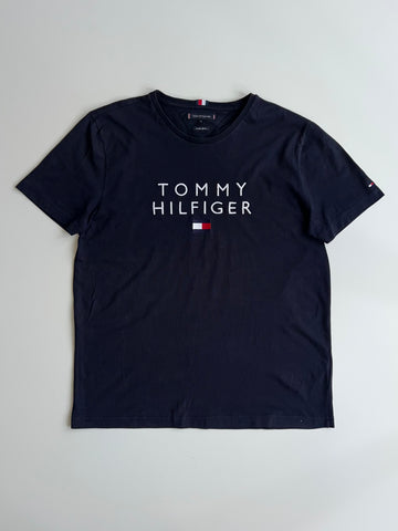 Tommy Hilfiger Embroidered Logo Tee (XL)