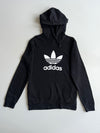 Adidas Trefoil Black Hoodie (S)