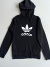 Adidas Trefoil Black Hoodie (S)