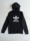 Adidas Trefoil Black Hoodie (S)