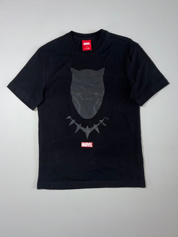 Marvel Black Panther Tonal Graphic Black Tee (S)