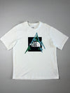 The North Face Mountain Box Logo White Tee – Size (Xl)