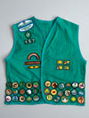 Vintage Girl Scouts USA Patch Vest — Cumberland Valley Troop 157 Woman’s (S)