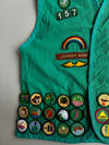 Vintage Girl Scouts USA Patch Vest — Cumberland Valley Troop 157 Woman’s (S)