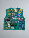 Vintage Girl Scouts USA Patch Vest — Cumberland Valley Troop 157 Woman’s (S)
