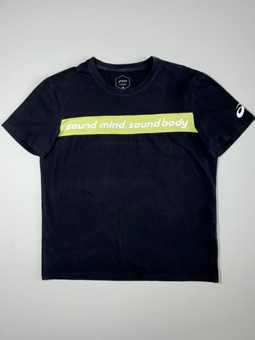 ASICS “Sound Mind Sound Body” Tee (XL)