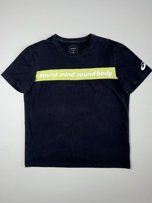 ASICS “Sound Mind Sound Body” Tee (XL)