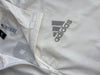 Adidas Hooded Track Jacket — White (L)