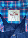 Hollister Flannel Button-Up Shirt Plaid Lined (M)