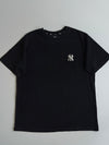 NY Yankees Embroidered Logo Tee (L)