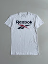Reebok Vector Logo Graphic T-Shirt — White (S)