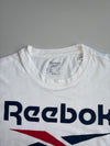 Reebok Vector Logo Graphic T-Shirt — White (S)