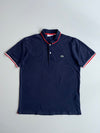 Lacoste Slim Fit Tipped Polo  Navy with Red Trim (M)