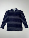 Tommy Hilfiger Striped Long Sleeve Polo (L/XL)