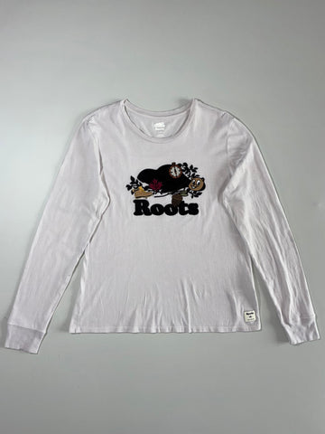 Roots Beaver Graphic L/S Tee (M)