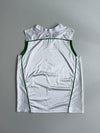 Nike Team Sleeveless Basketball Jersey — White/Green (2XL)