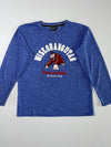 WiseOrangutan” Human Evolution Graphic Long Sleeve Tee – (M)