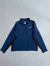 North Face Quarter-Zip Fleece Pullover — Navy (M/L)