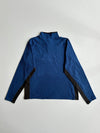 North Face Quarter-Zip Fleece Pullover — Navy (M/L)